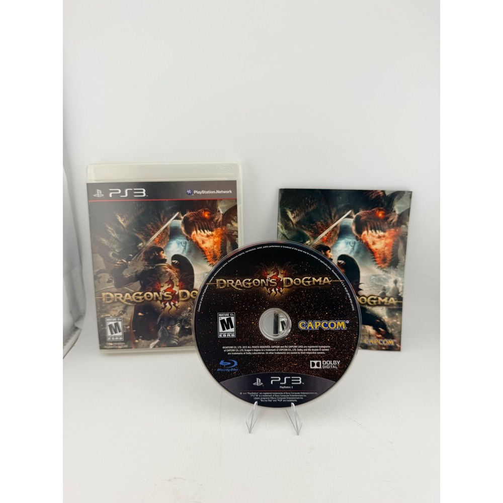 Dragon's Dogma Sony PlayStation 3 PS3 2012 Capcom Action RPG BLUS-30720 CIB